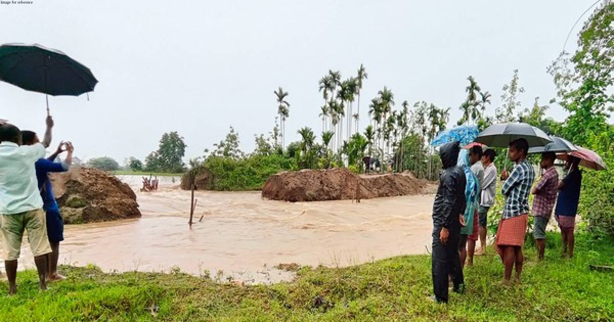 Assam: Amid incessant rain in state, Nagaon villagers worried about possible flood in village